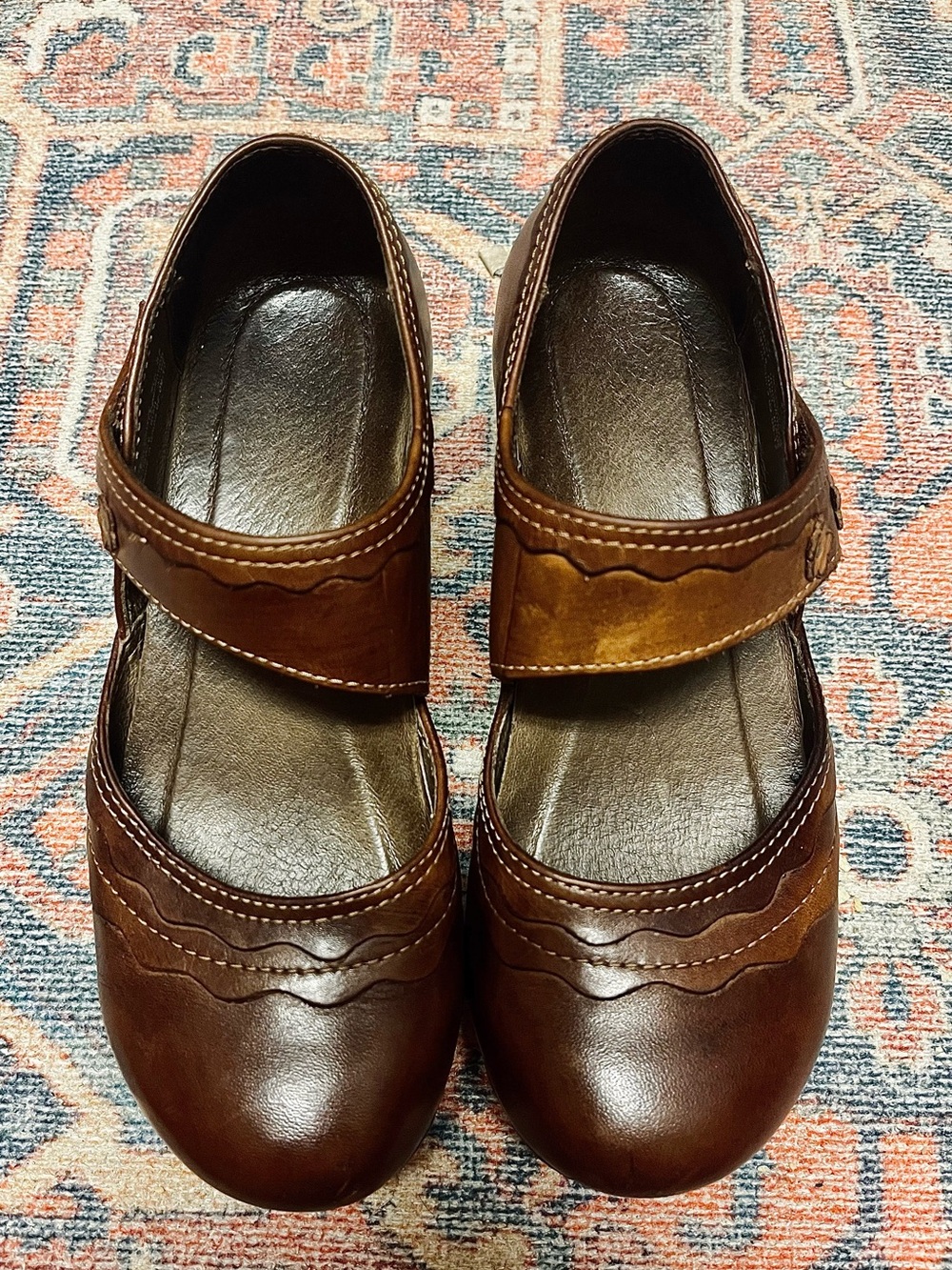 Dansko Leather Harlow Mary Jane clogs - Picture 2 of 7